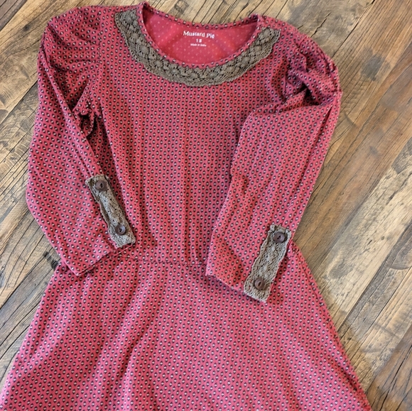 Mustard Pie Other - Mustard Pie brick color tunic size 12